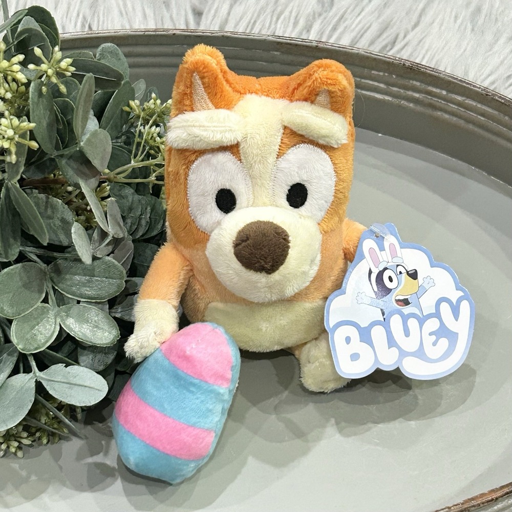 DanDee Bluey 7 Inch "Bingo" Easter Egg Dog Plush Stuffed Animal